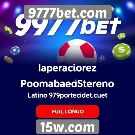 Promos e bônus disponíveis na 9777bet.com